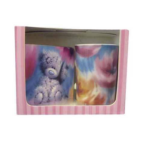 Softly Drawn Me to You Bear Mug and Coaster Set £5.00